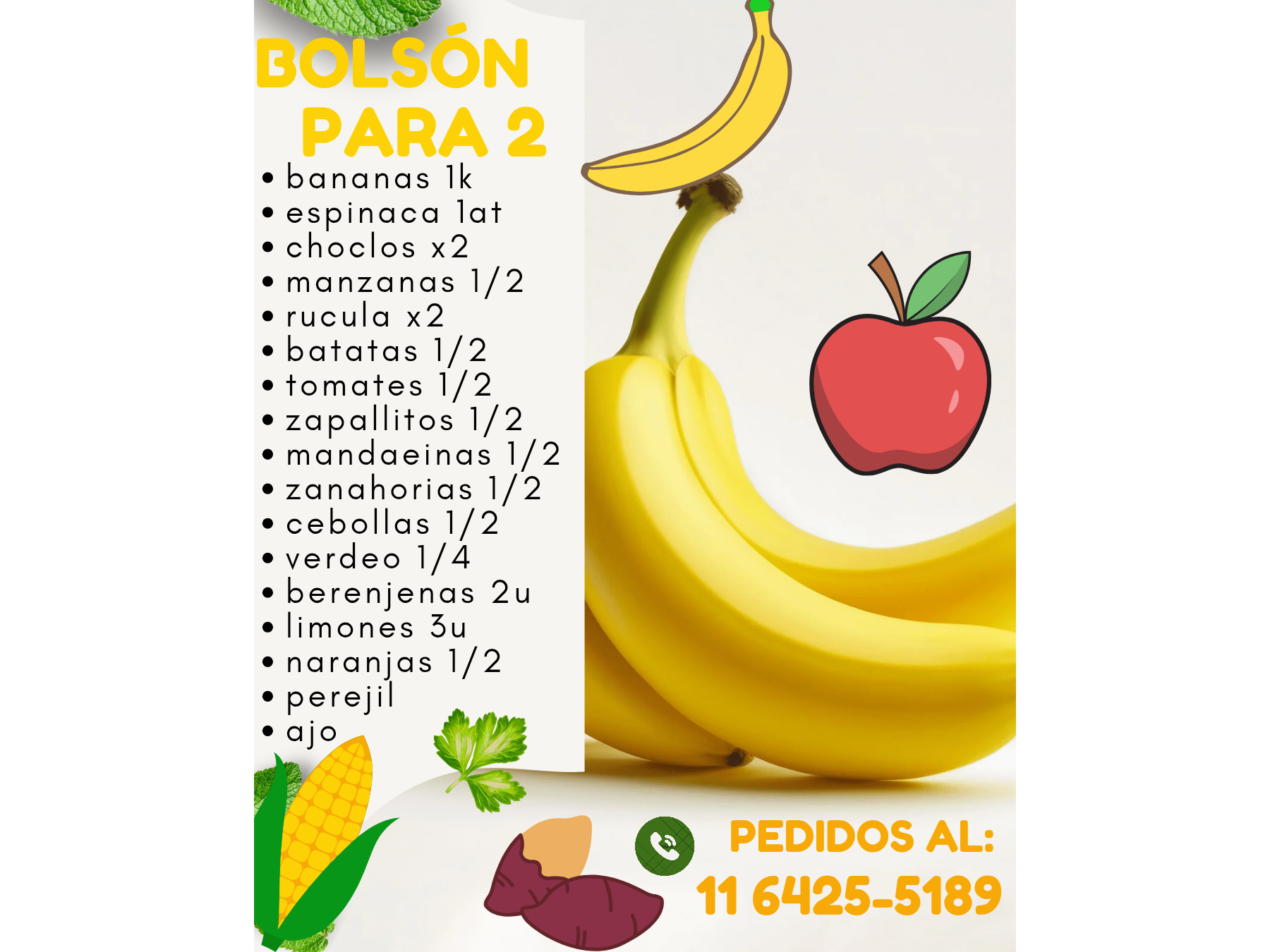 BOLSÓN PARA 2
