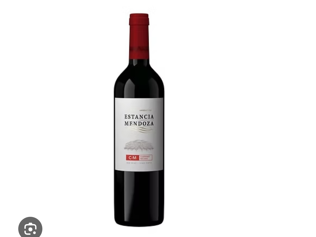 Vino Tinto estancia de Mendoza