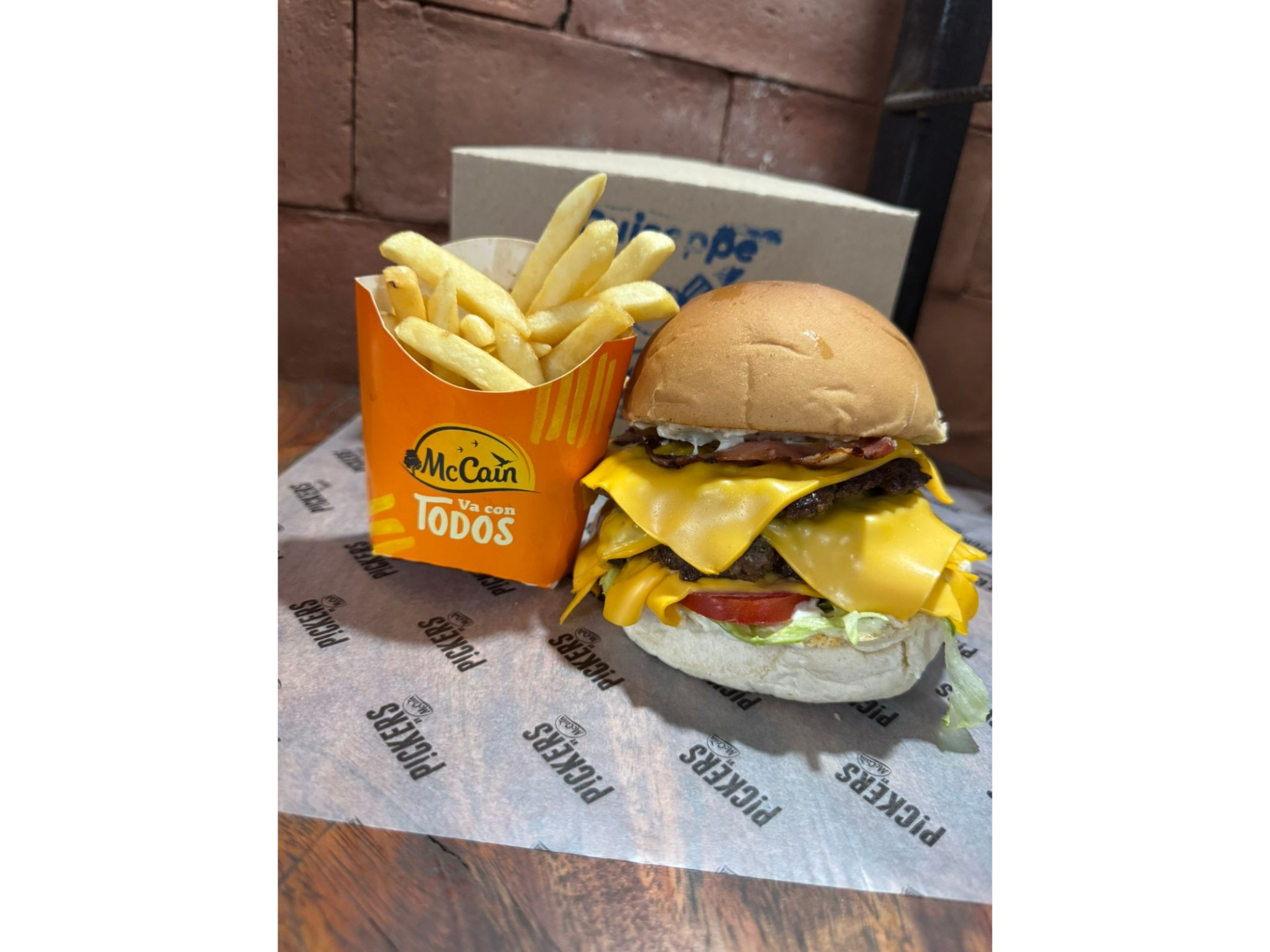 2 HAMBURGUESAS SIMPLES