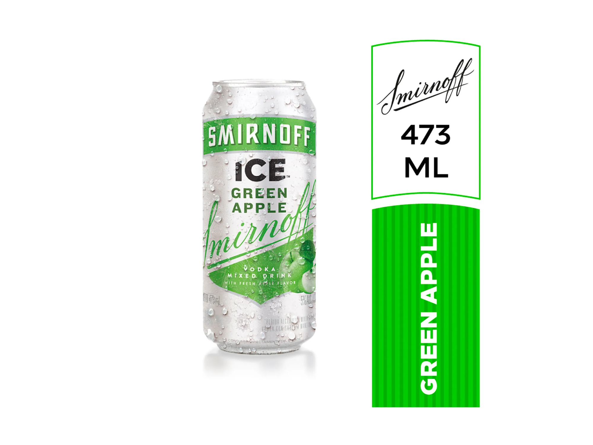 LATA SMIRNOFF MANZANA