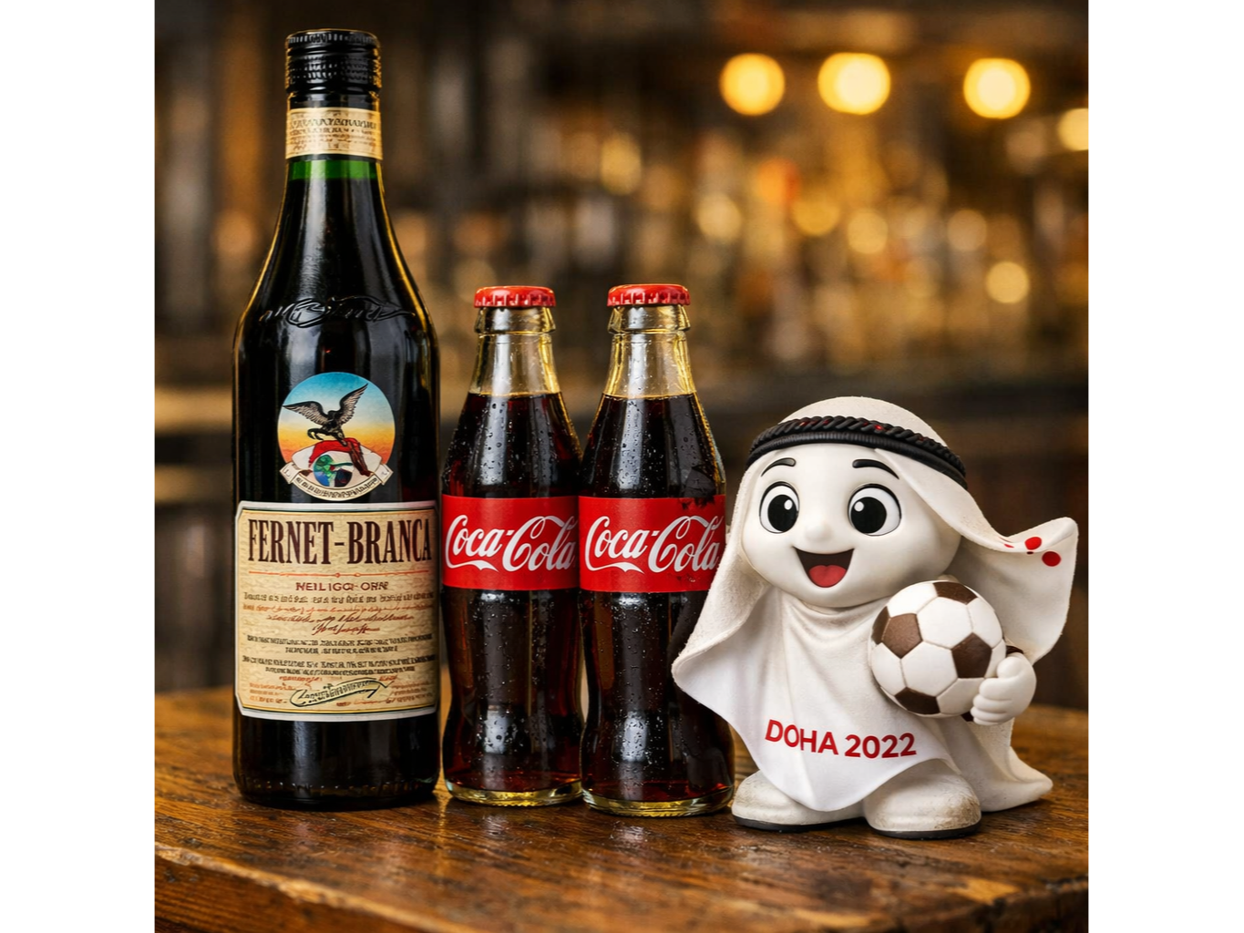 PROMO FERNET + 2 COCAS DE VIDRIO