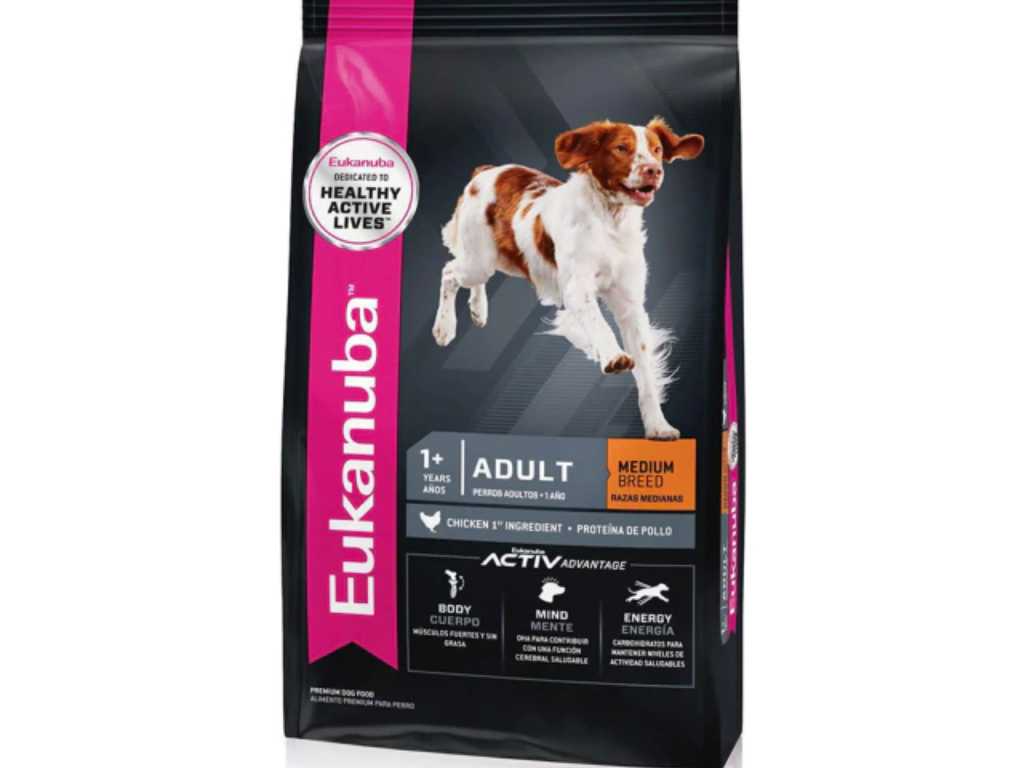 EUKANUBA ADULT MEDIUM BREED 15KG