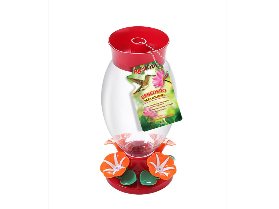 BEBEDERO C/HIBISCOS P/COLIBRI 2 L.   (FL9240)