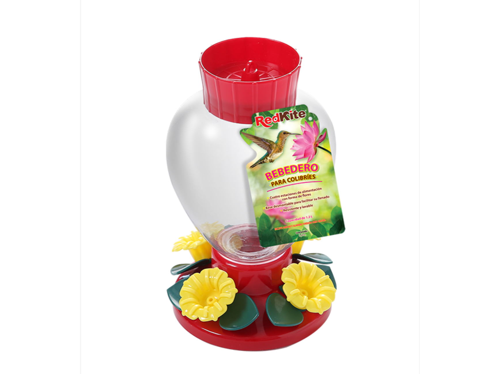 BEBEDERO ESFERA C/NARCISOS P/COLIBRI 1.2 L. (FL9239)