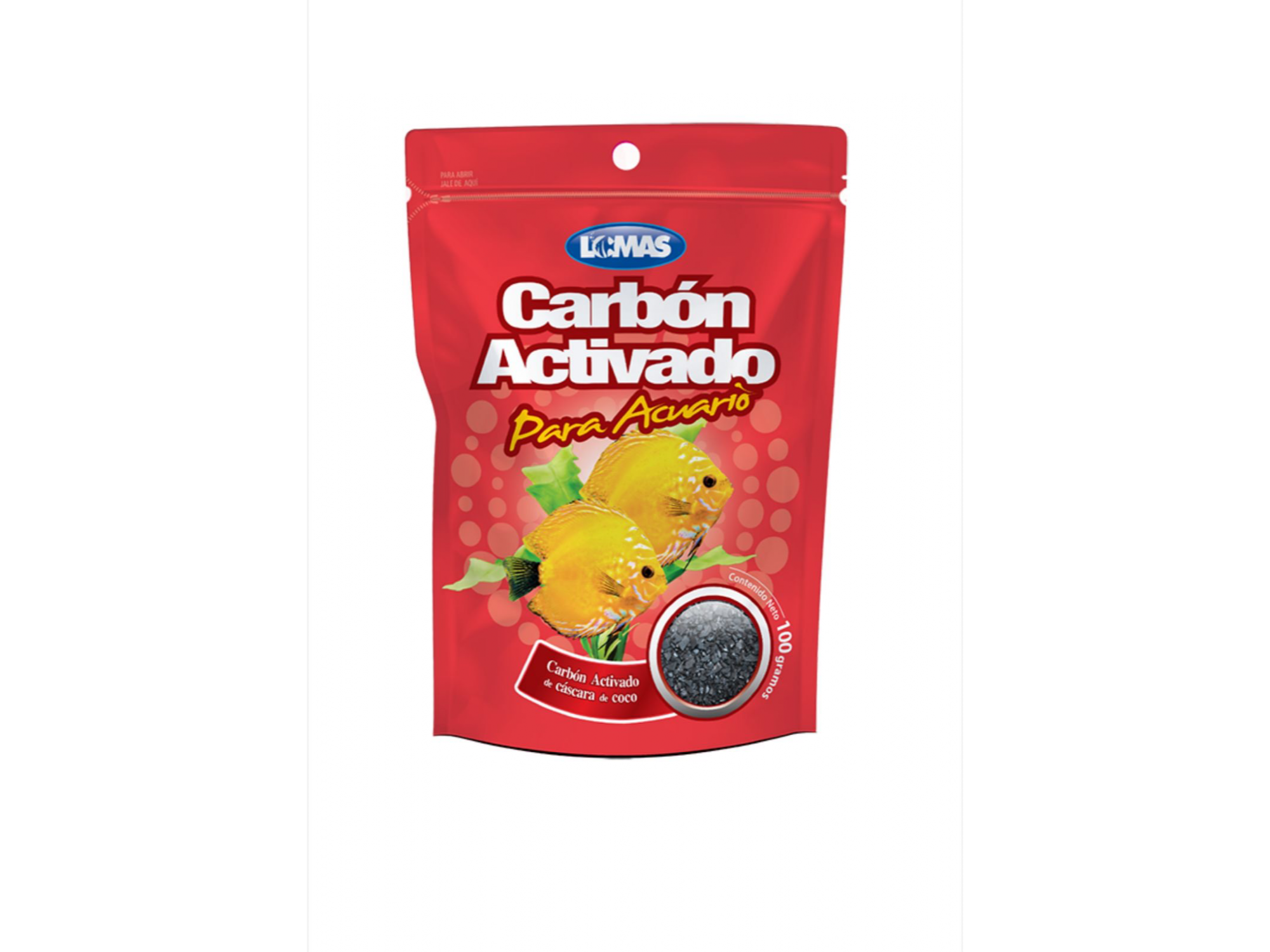 CARBON ACTIVADO 3.52 OZ (100 G). (FL1144)