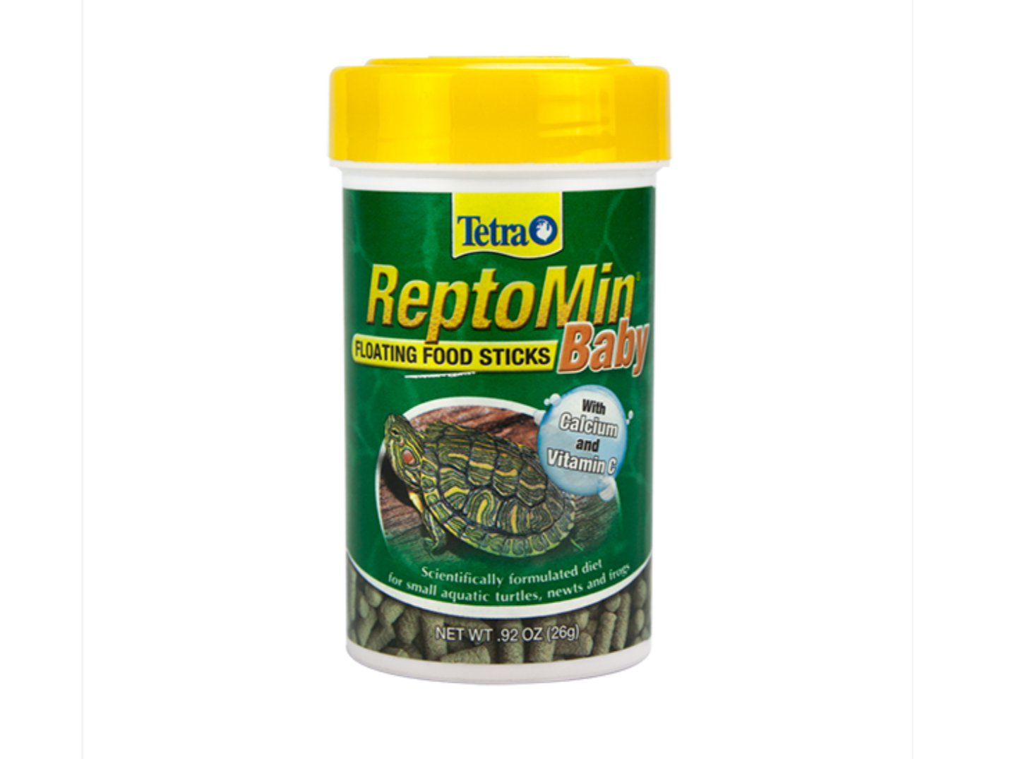 REPTOMIN FLOATING FOOD STICKS BABY 0.9 OZ (26 G). (TE16598)