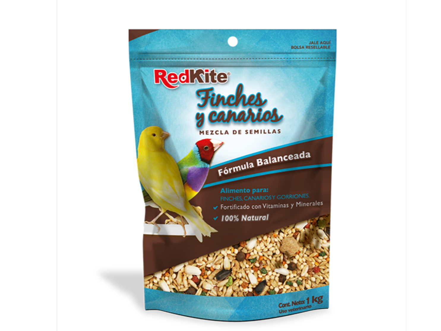 MEZCLA DE SEMILLAS P/CANARIOS Y FINCHES 1 KG