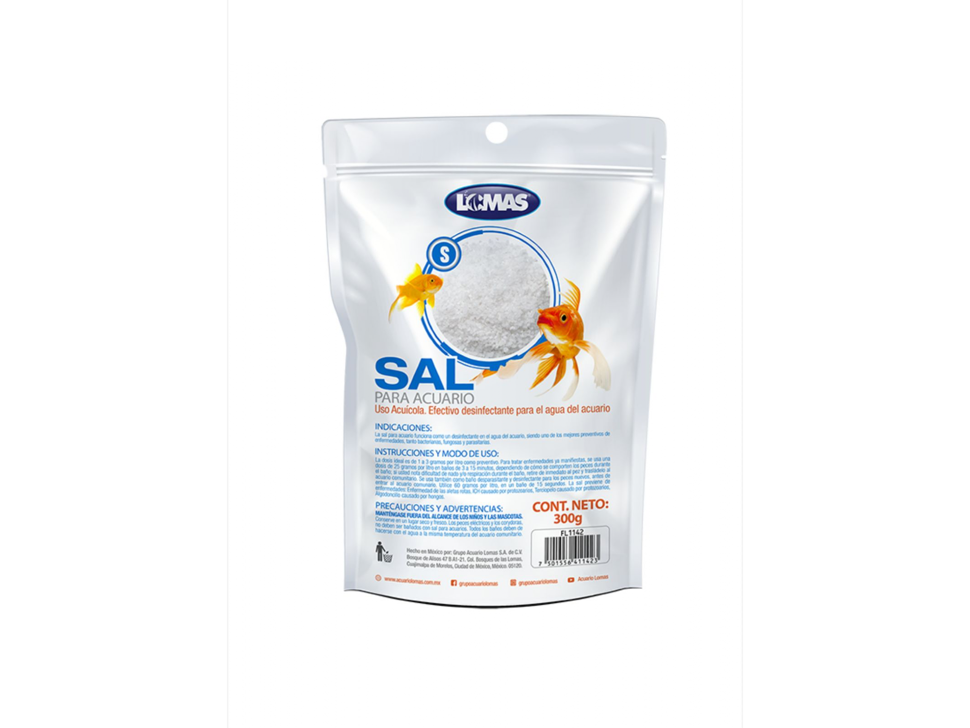 SAL P/ACUARIO 300 G.  (FL1142)