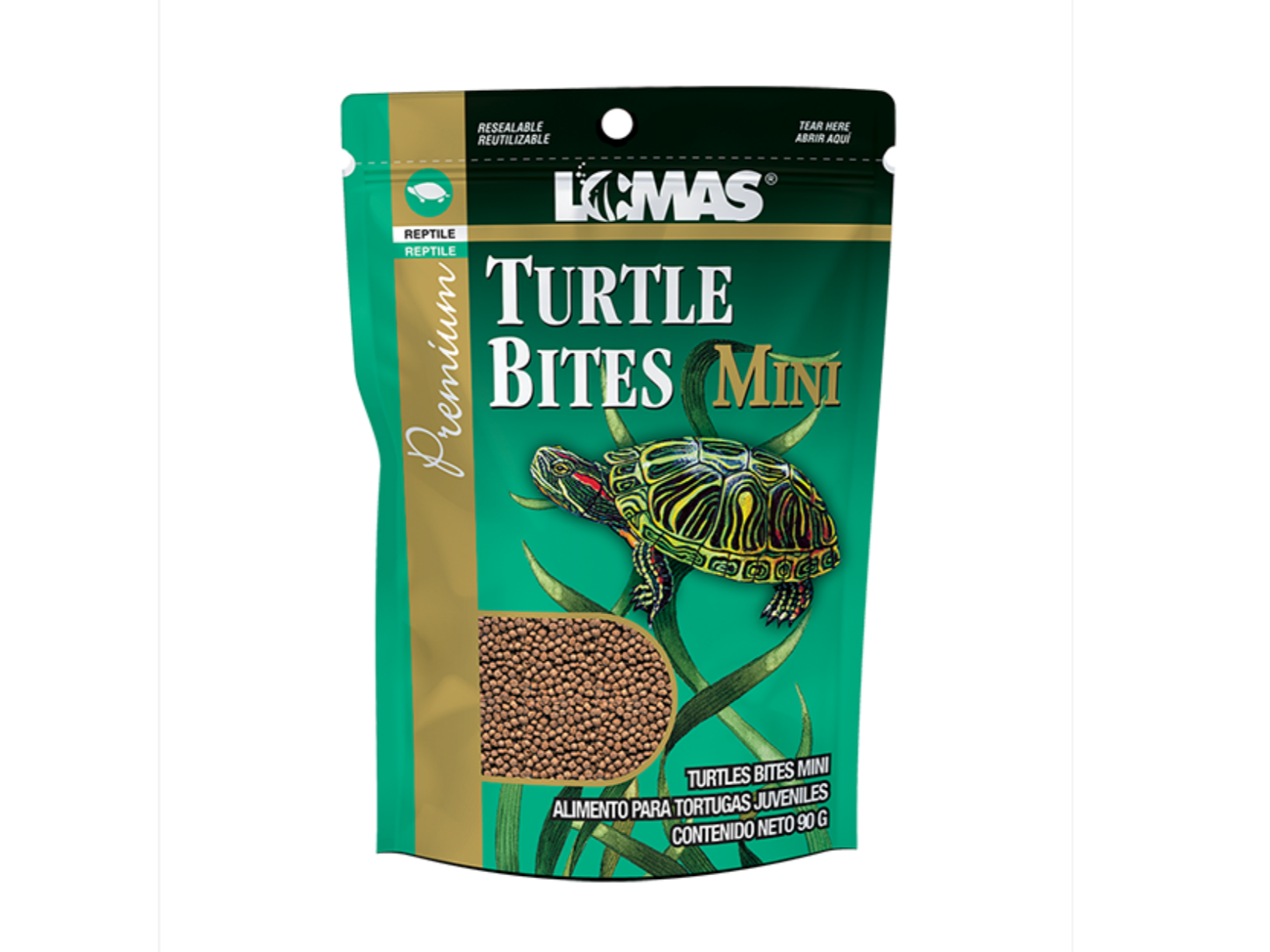 TURTLE BITES MINI 90 G. (WAT020)