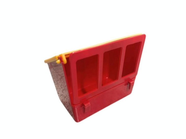 Comedero triple para gallo (U115-1)