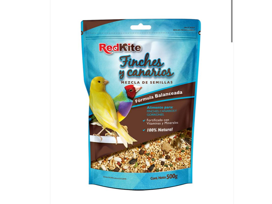 MEZCLA DE SEMILLAS P/CANARIOS Y FINCHES 500 G. (FL4012)