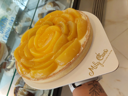 Tarta de durazno
