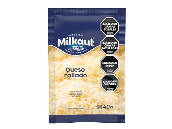 QUESO RALLADO MILKAUT 40 GR