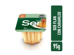 FLAN SER, CON CARAMELO