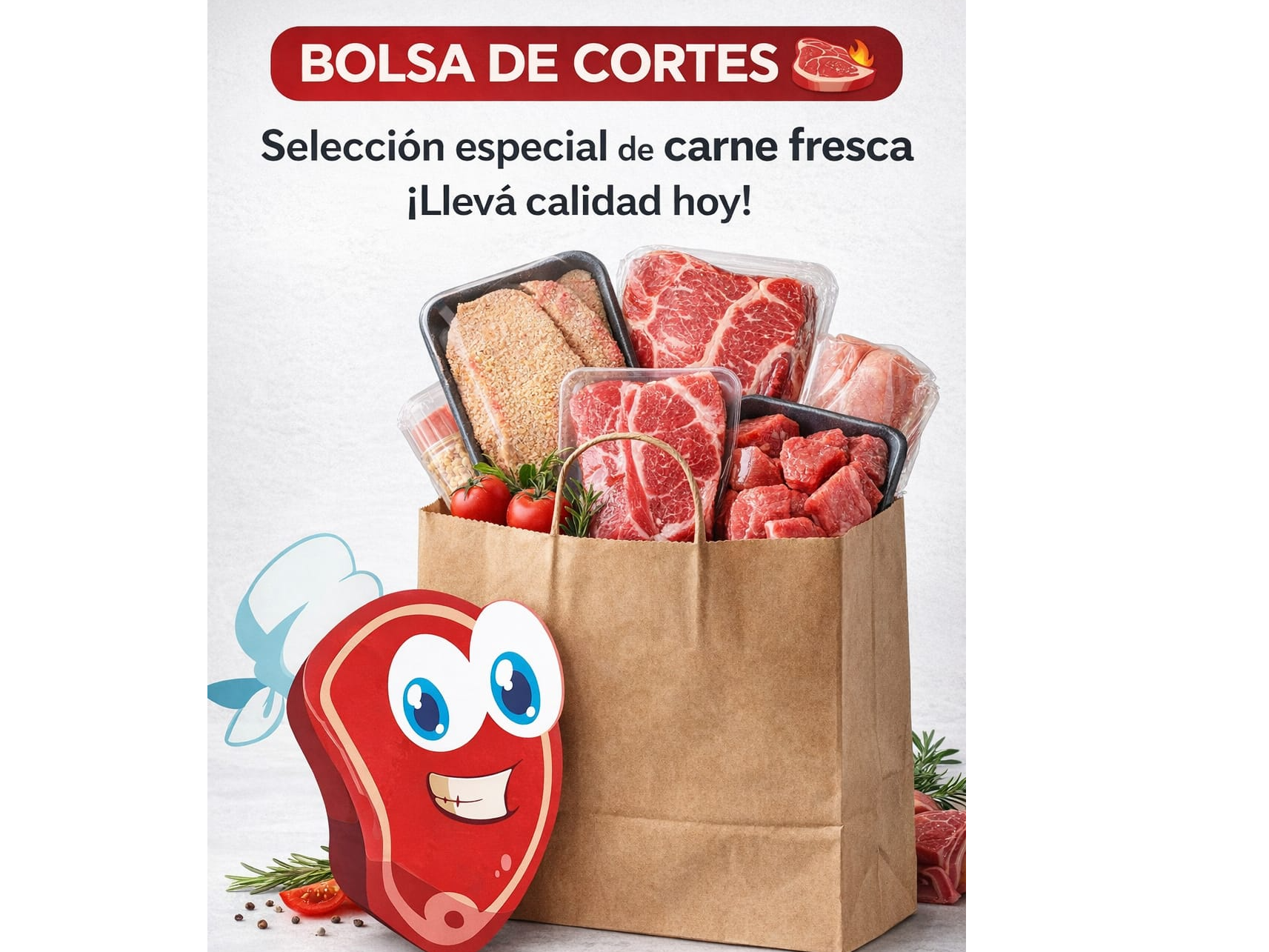 BOLSA SORPRESA EXCLUSIVA DE CARNE