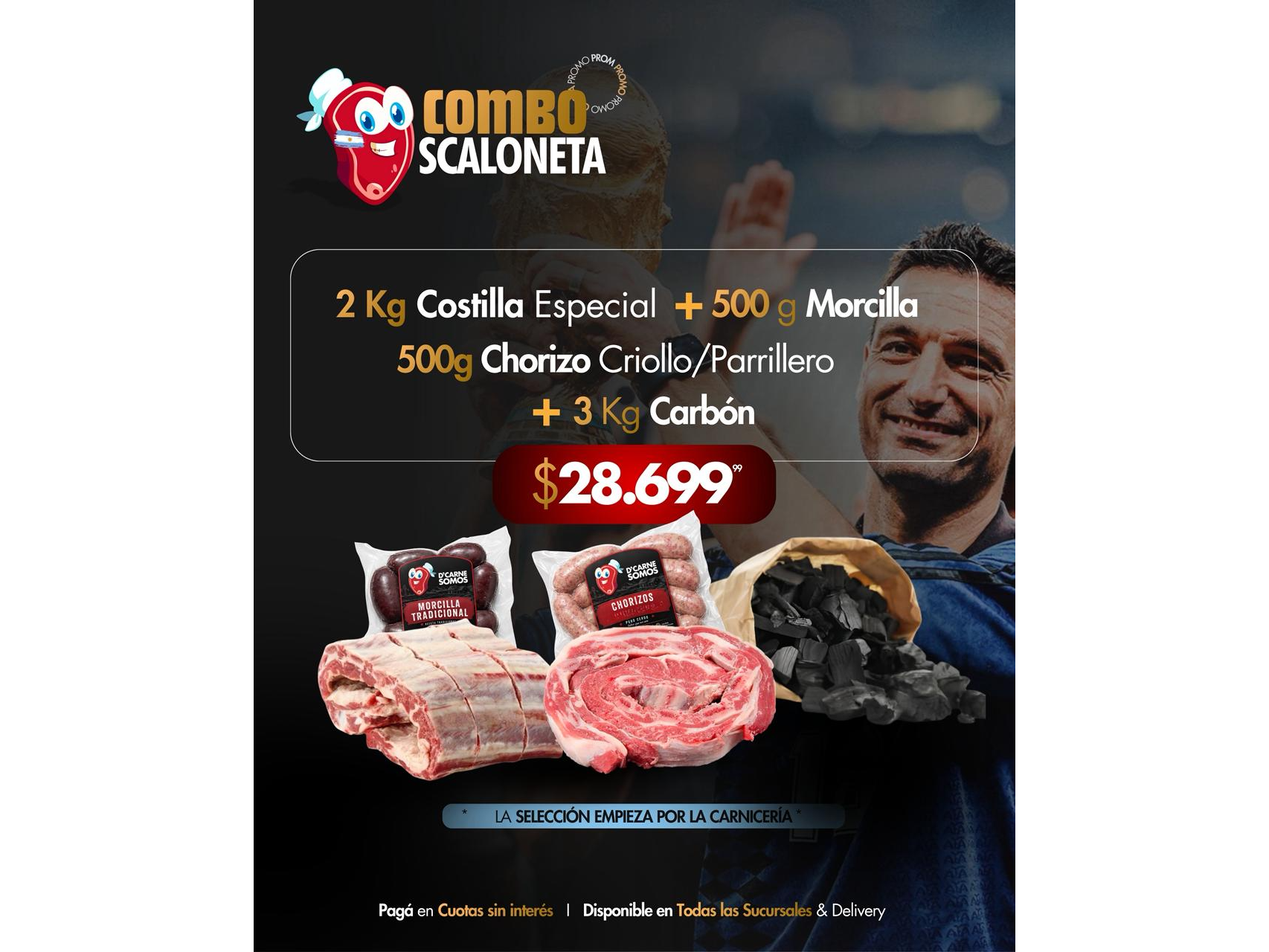 COMBO SCALONETA