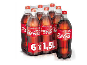 COCA COLA 1,5 lt PACK x 6