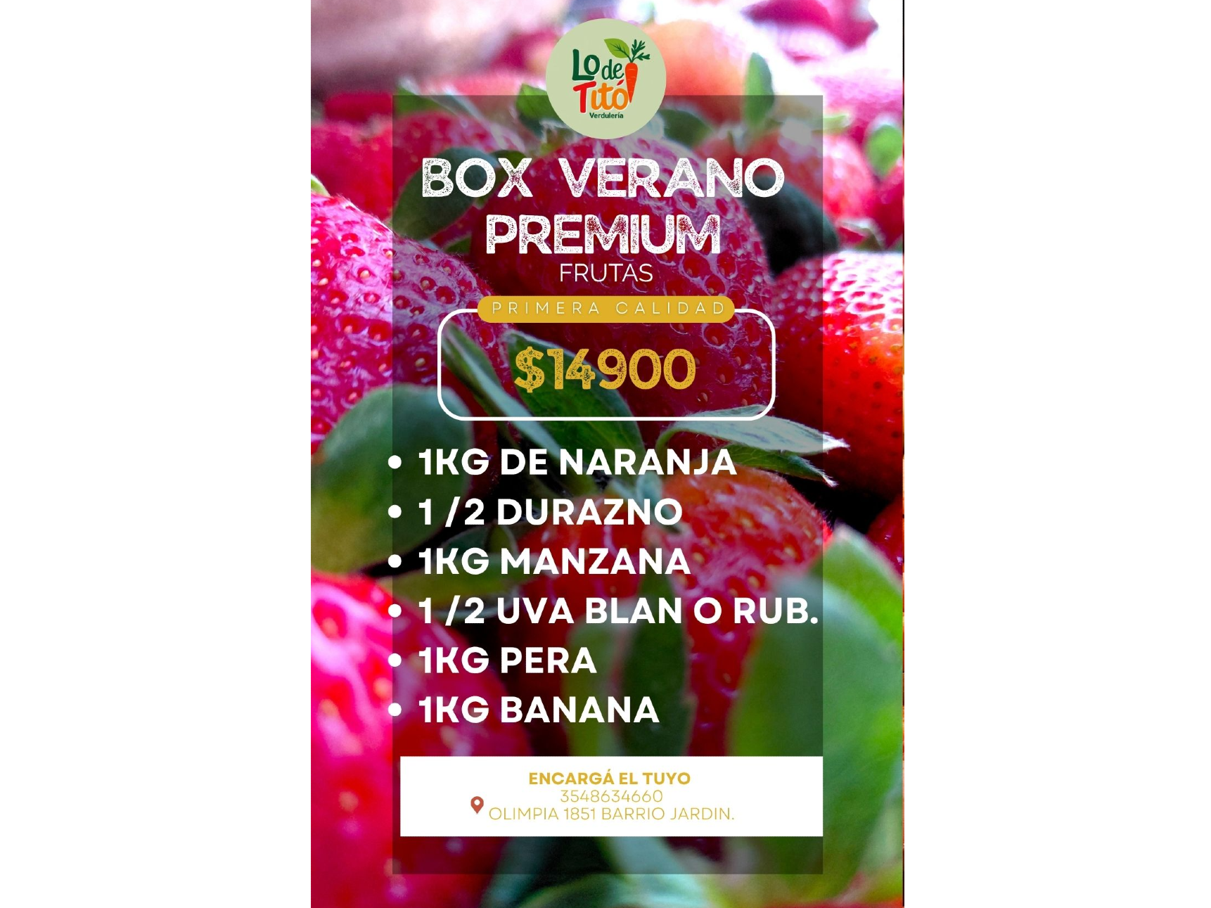 Box  Frutas Premium