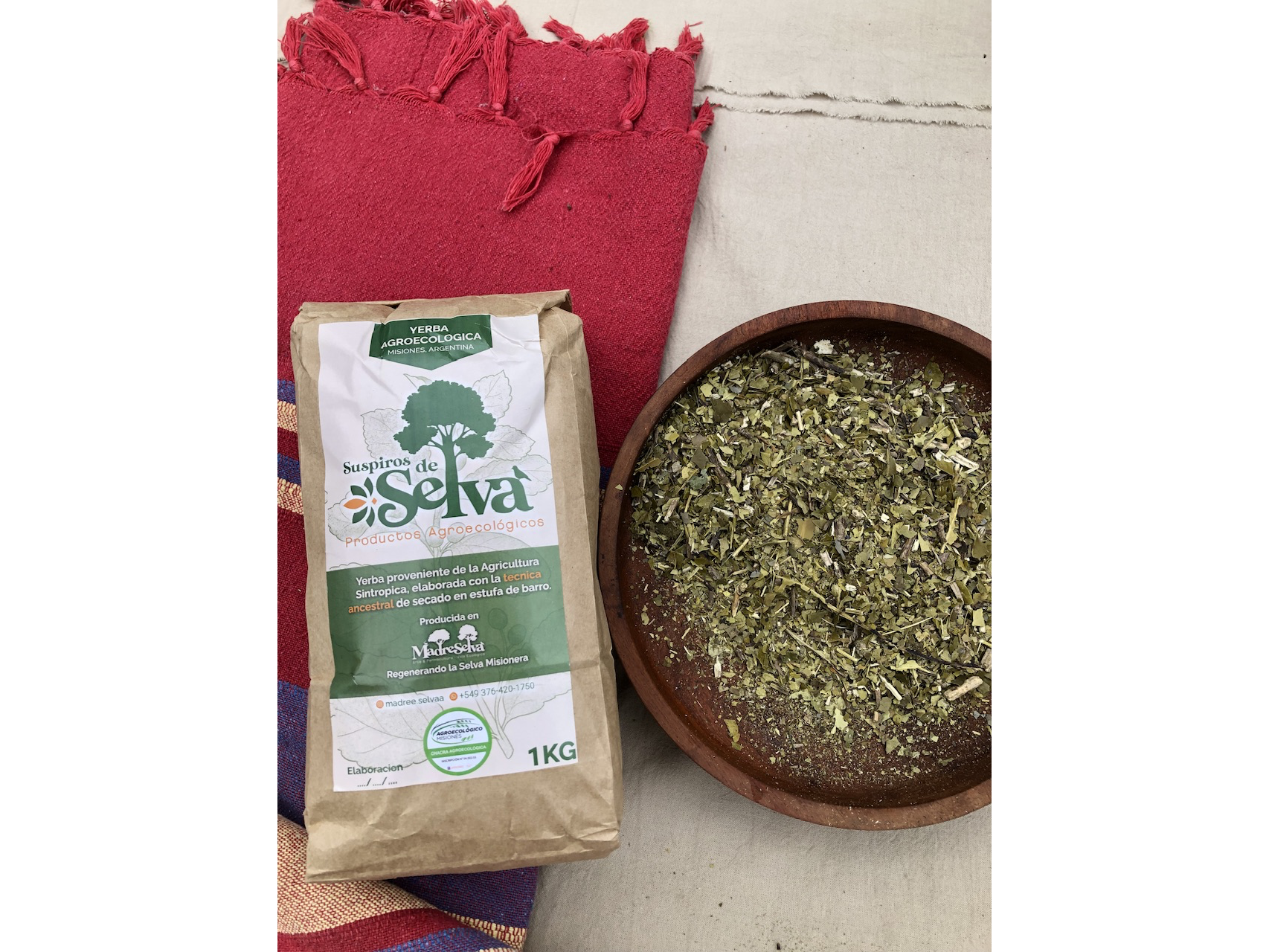 Yerba agroecologica Suspiros de la selva de Micelio - Red Soberana