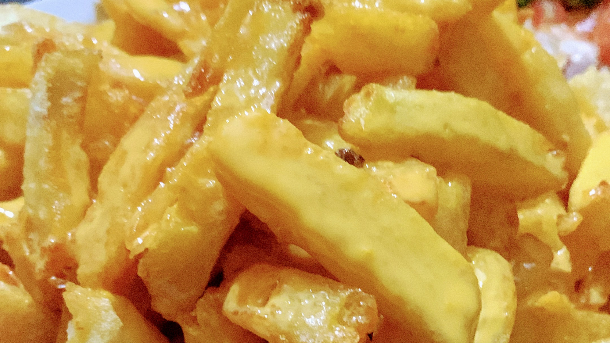 Porciones de fritas