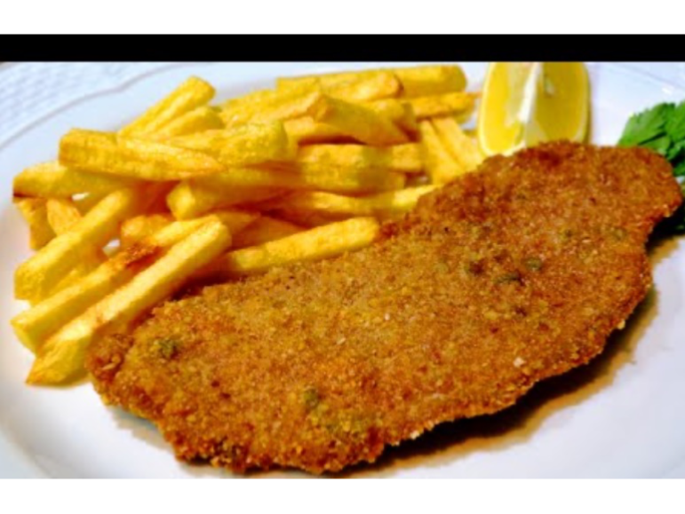 Milanesa con fritas