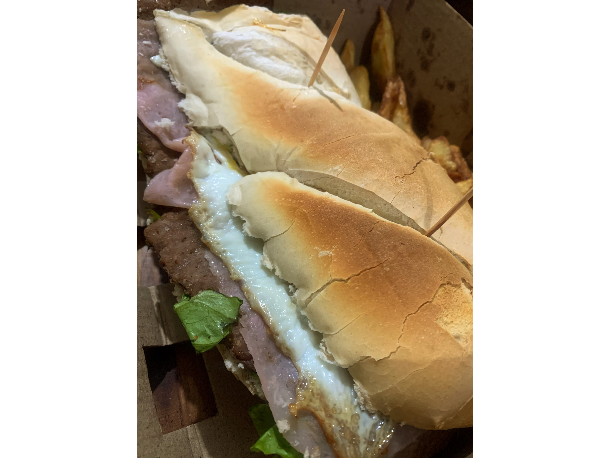Sándwich de lomo