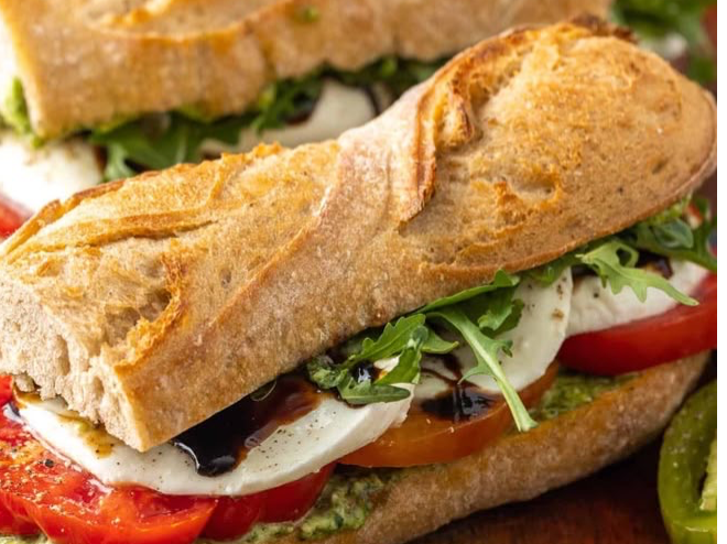 Sándwich vegetariano