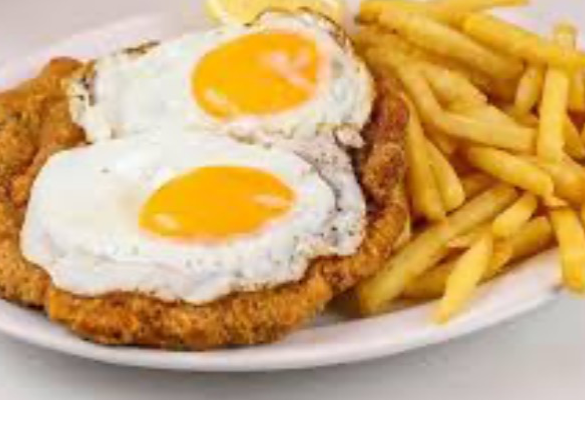 Milanesa a Caballo