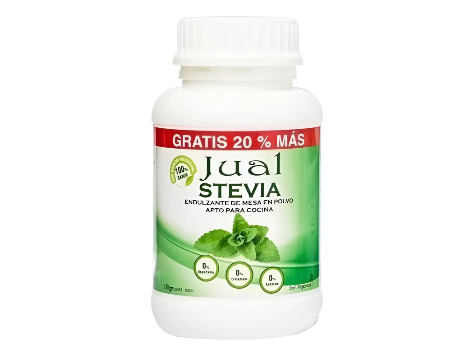 Edulcorante de Mesa Stevia En Polvo 110 grs - JUAL