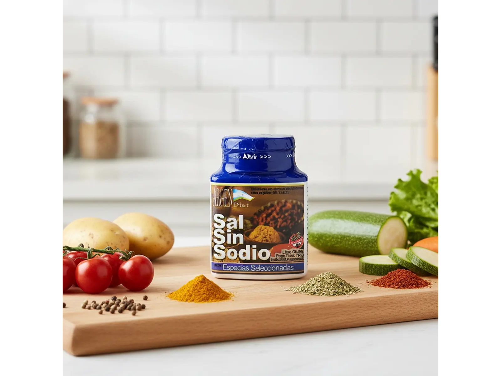 Sal sin sodio Sabor Especias Seleccionadas ARGENDIET x 70gr