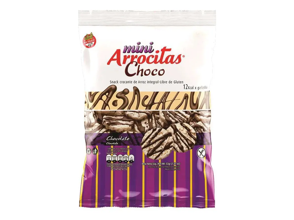 Mini Arrocitas CHOCO 53g. -SIN TAAC-
