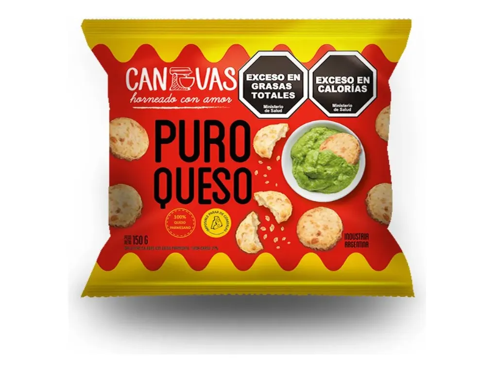 Galletitas Puro Queso x 150gr - CANVAS