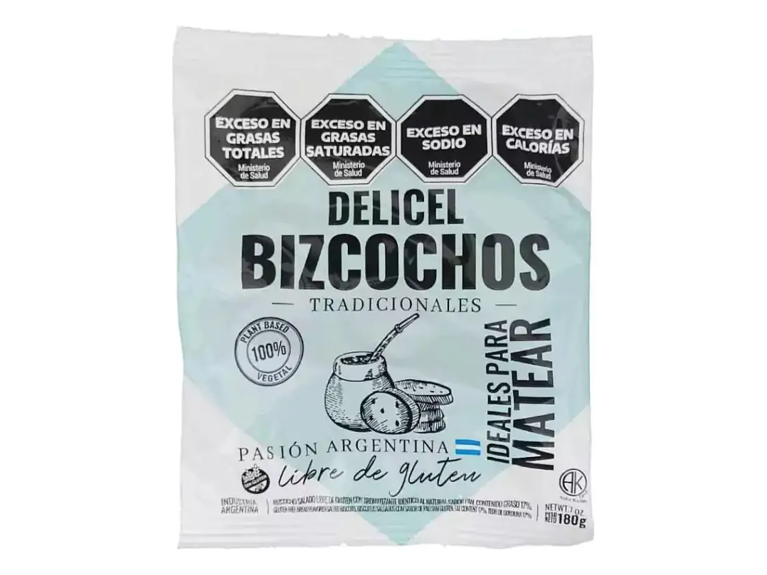Bizcochos 150 grs DELICEL - SIN TACC