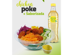 Chicken poke + saborizada 500ml