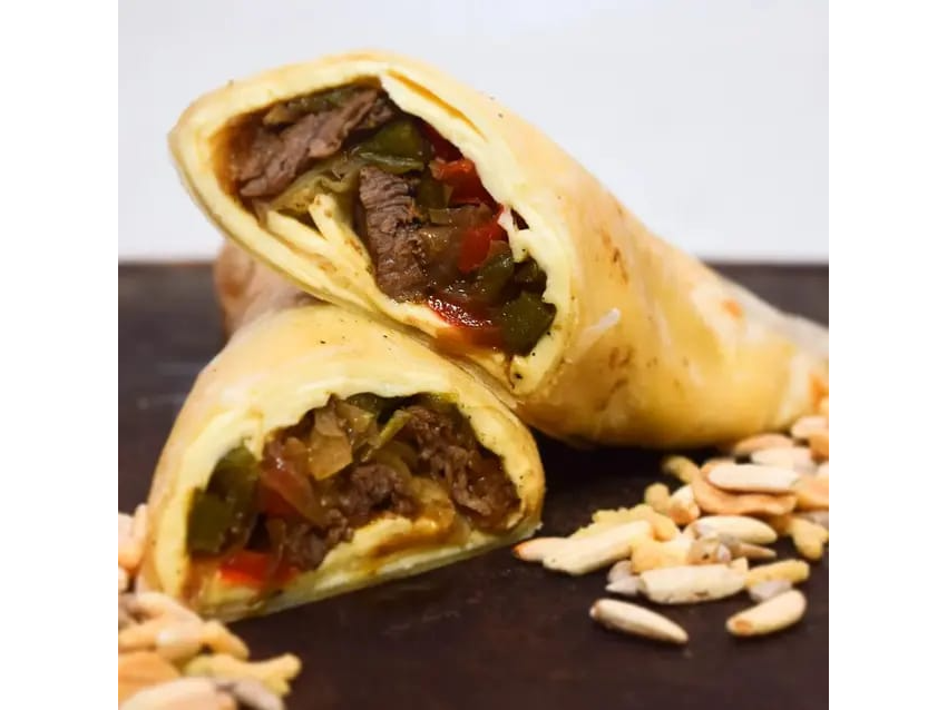 Wrap de carne