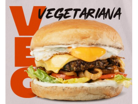 Burger Vegetariana con papas