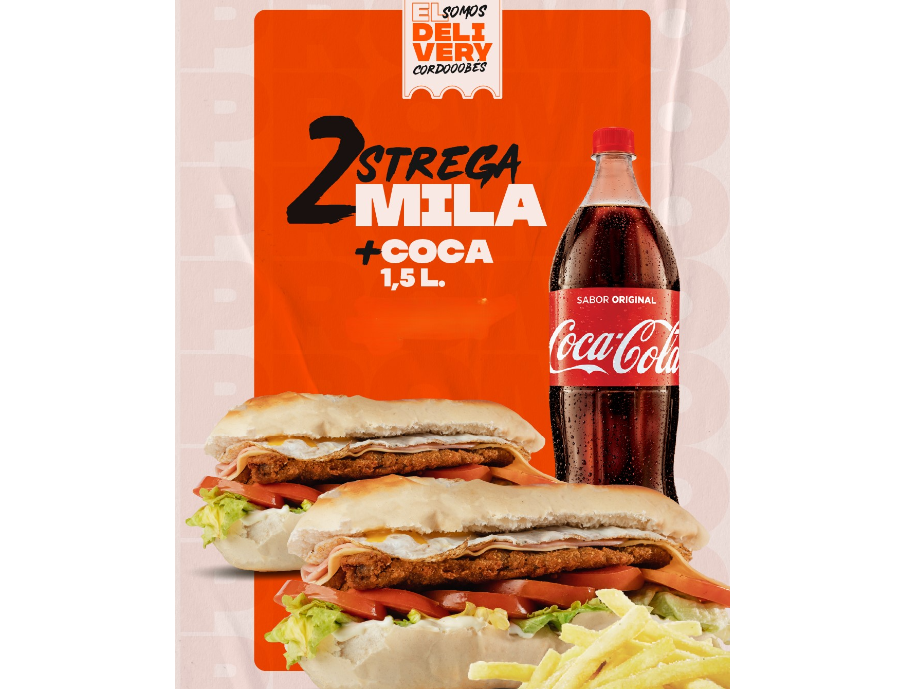 2 Strega Mila + Coca 1,5 lts