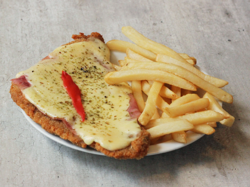 Milanesa Napolitana con guarnición