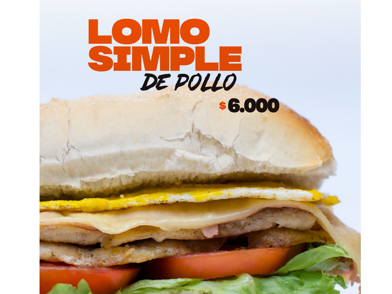 Lomo simple de pollo