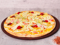 Pizza Ananá y Jamón