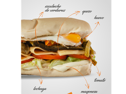 Lomito Vegetariano con papas