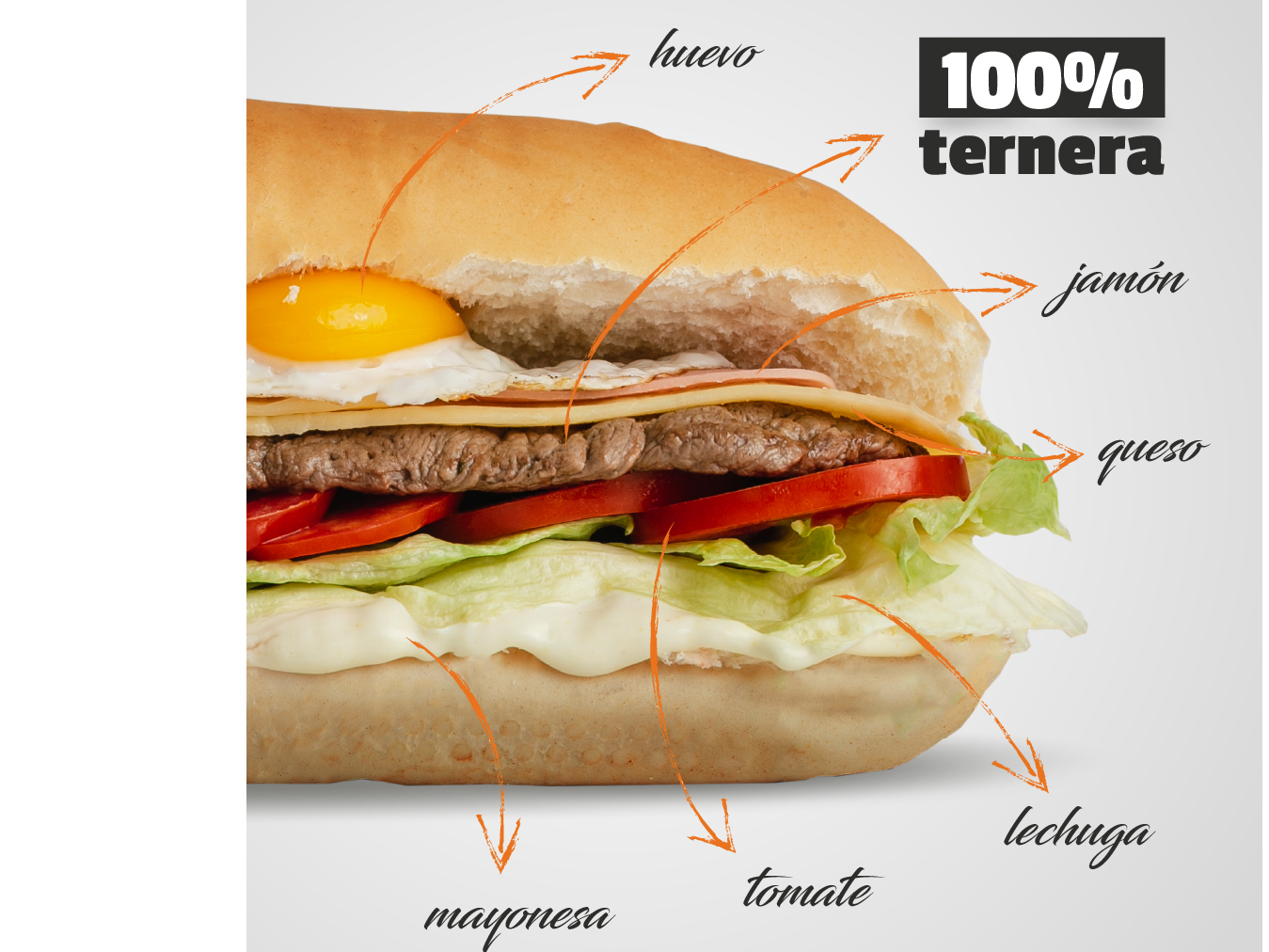 Lomito Completo con papas de STREGA Poeta Lugones
