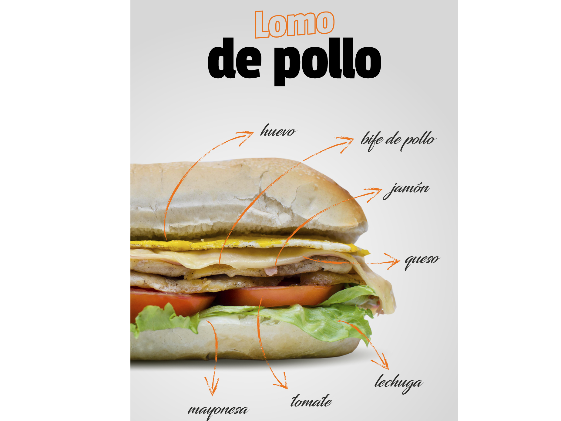 Lomo de Pollo /  Vegetariano