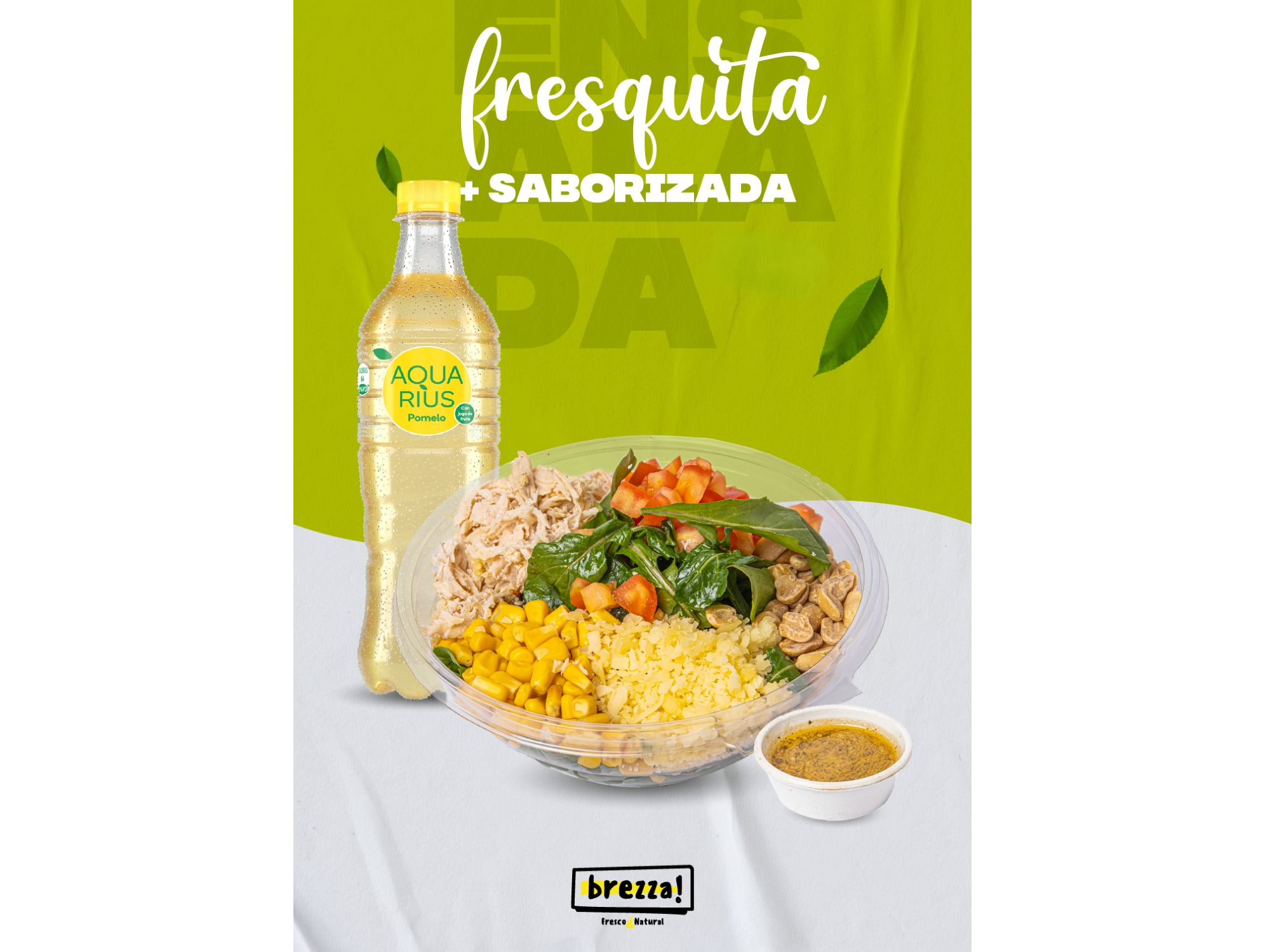 Ensalada fresquita + saborizada 500 cc de Strega - B° Alto Alberdi