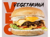 Burger Vegetariana con papas