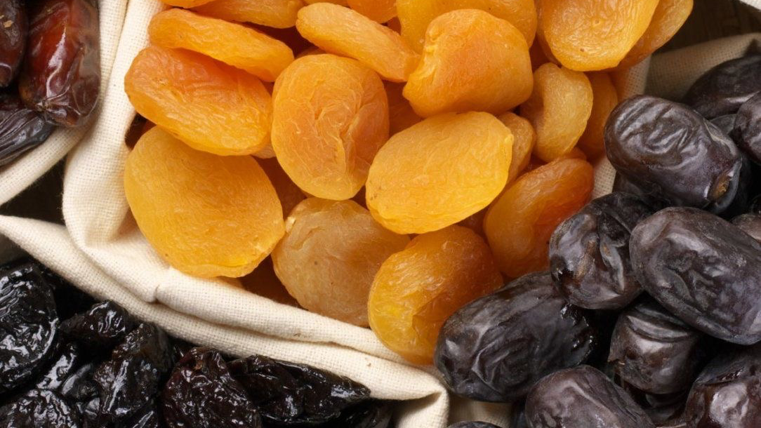 Frutas deshidratadas