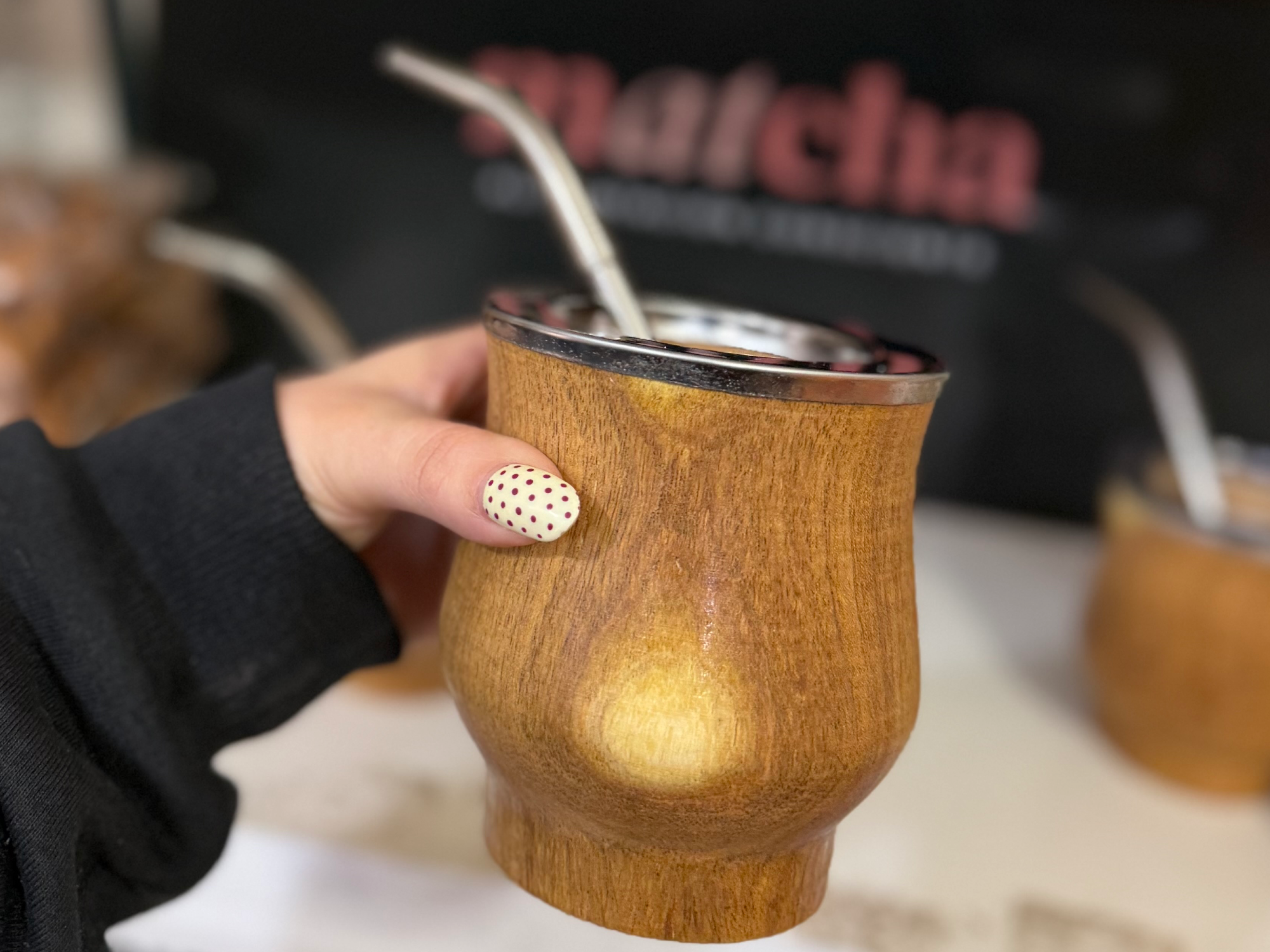 Mate grabado