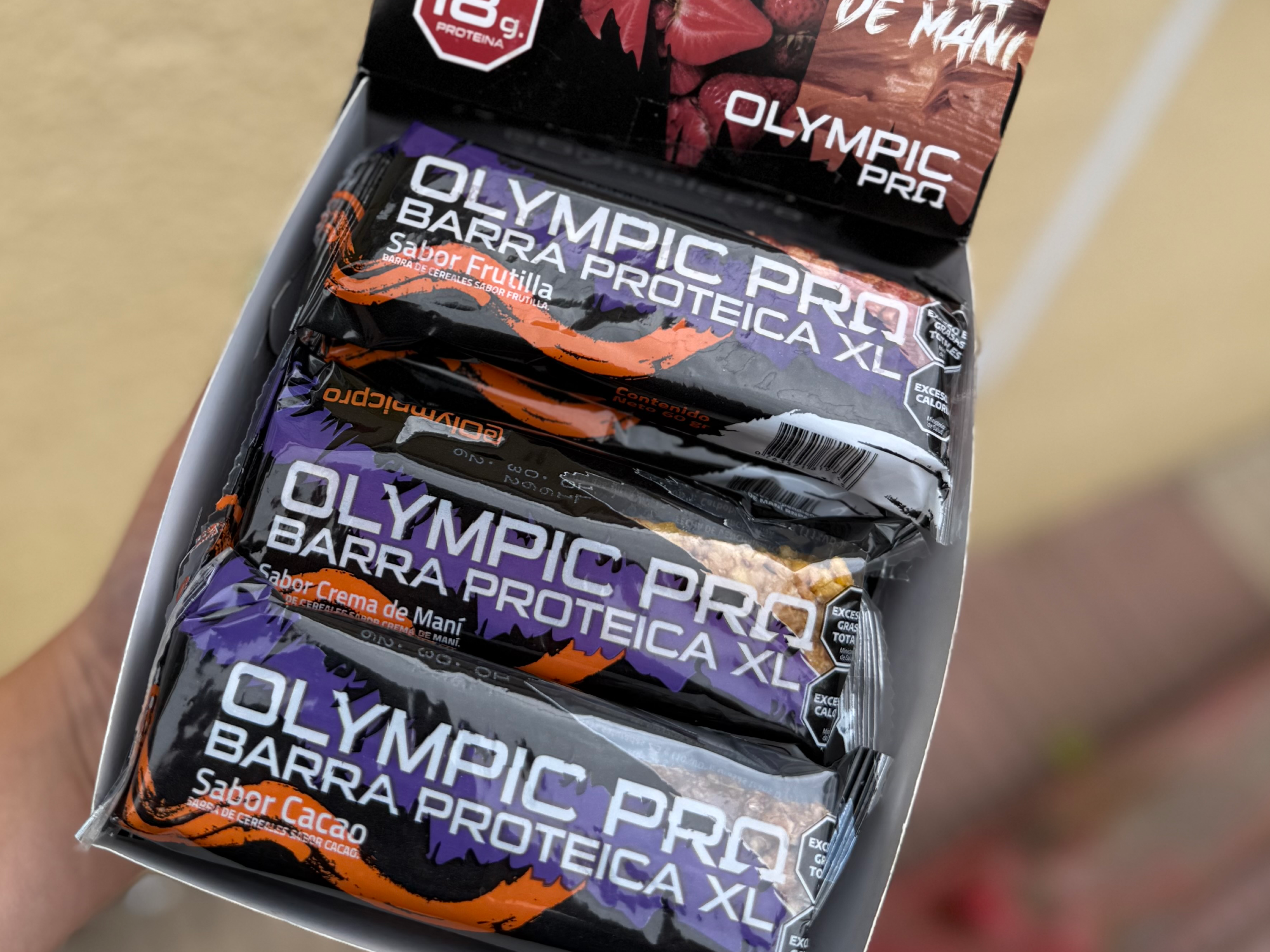 Barritas Proteicas XL