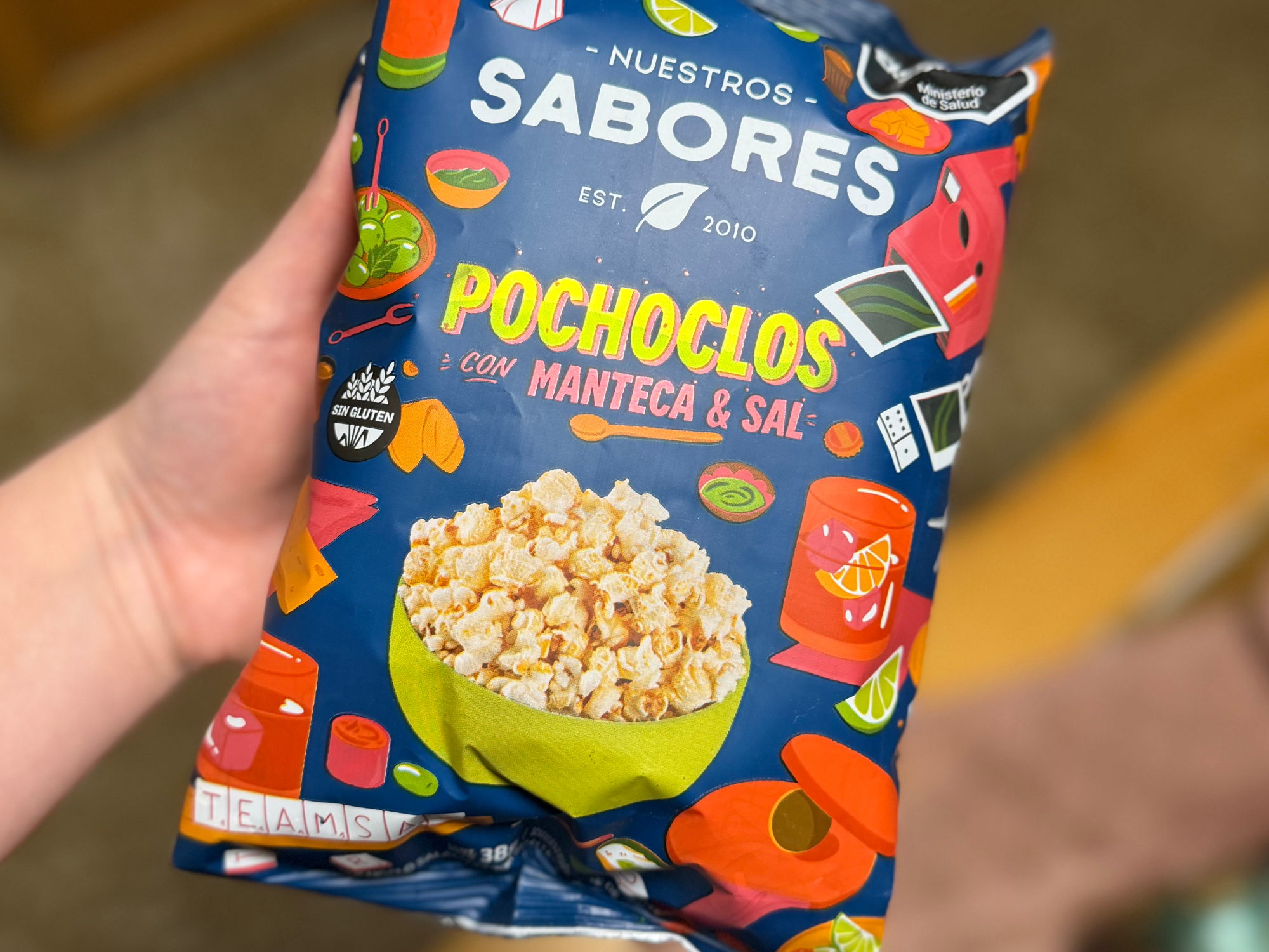 Pochoclos salados