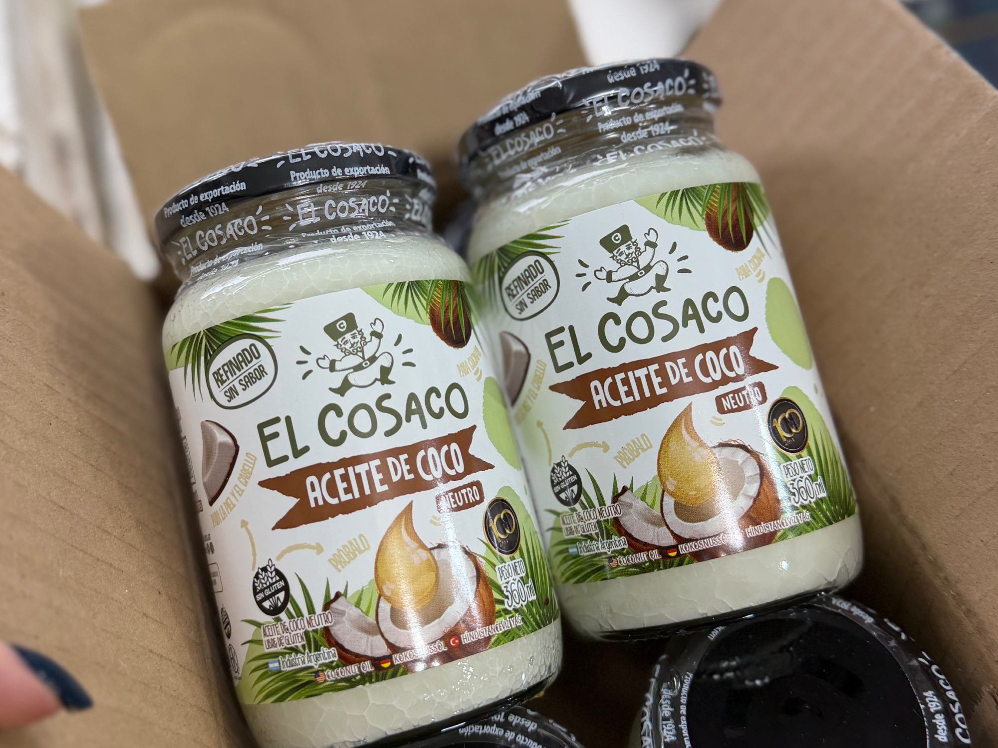 Aceite de coco COSACO
